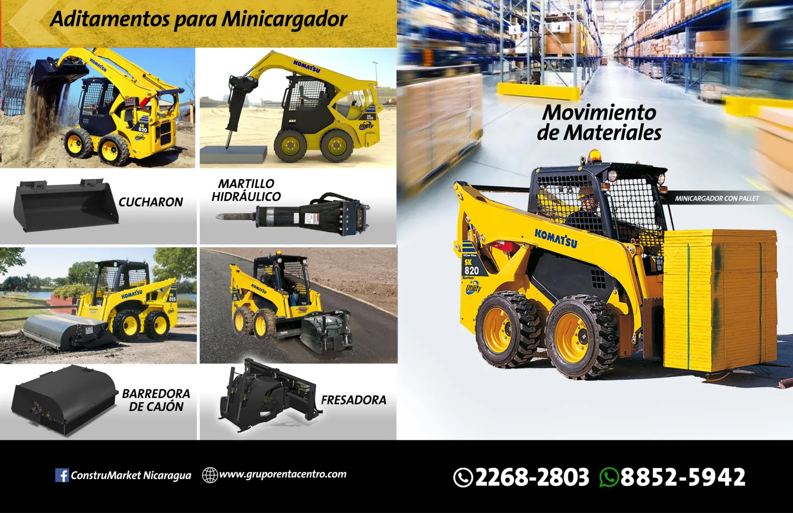 Página 4 del catálogo de renta de RentaCentro Nicaragua