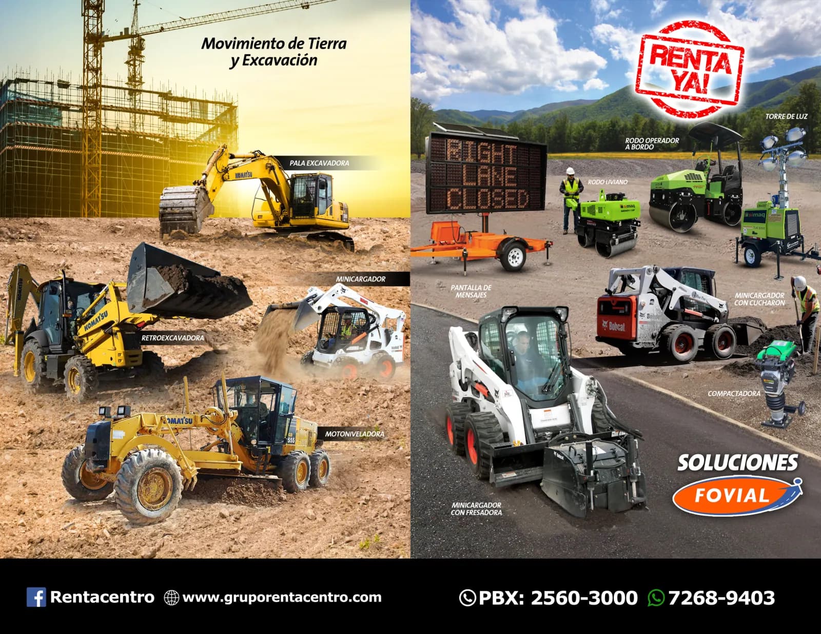 Page 2 of the RentaCentro El Salvador rental catalog