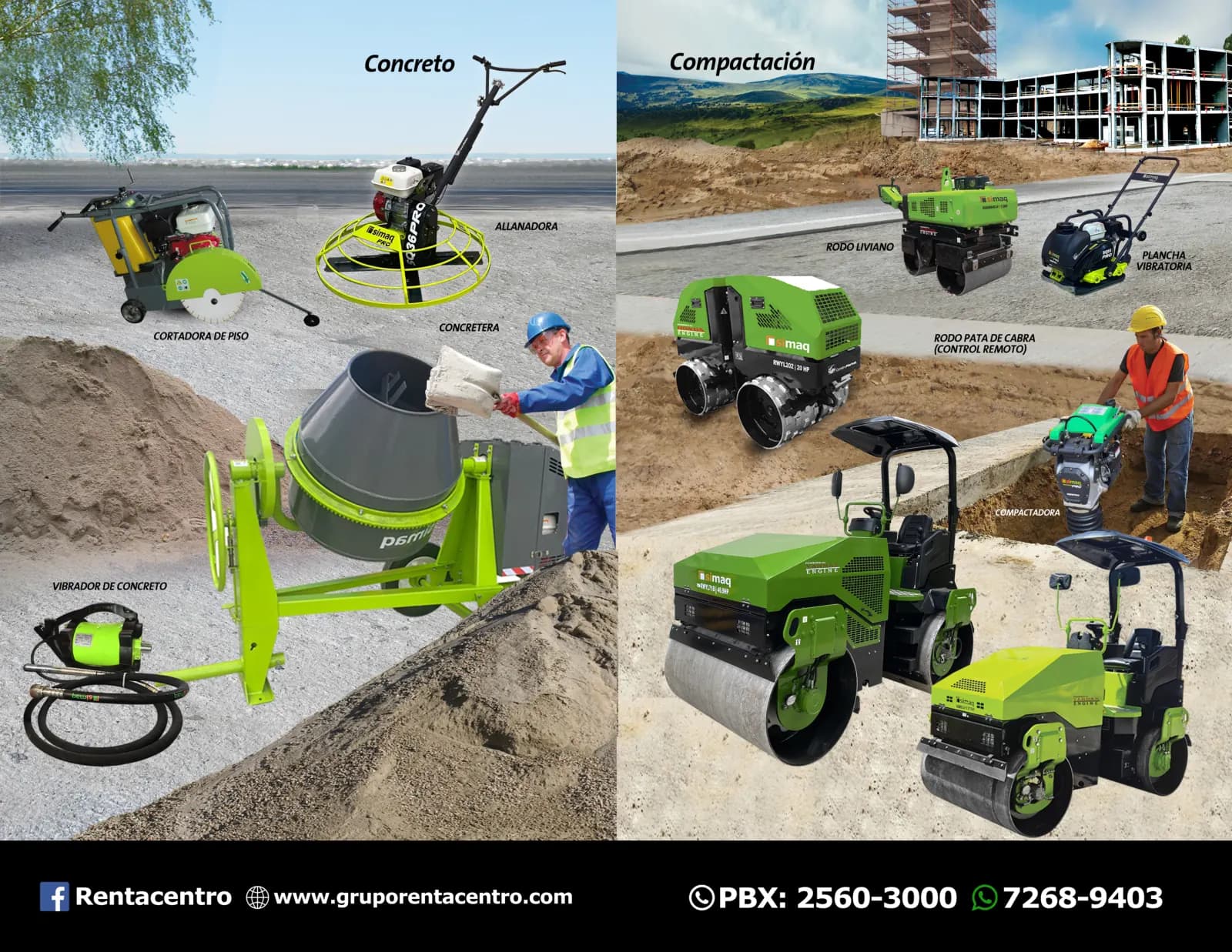 Page 4 of the RentaCentro El Salvador rental catalog