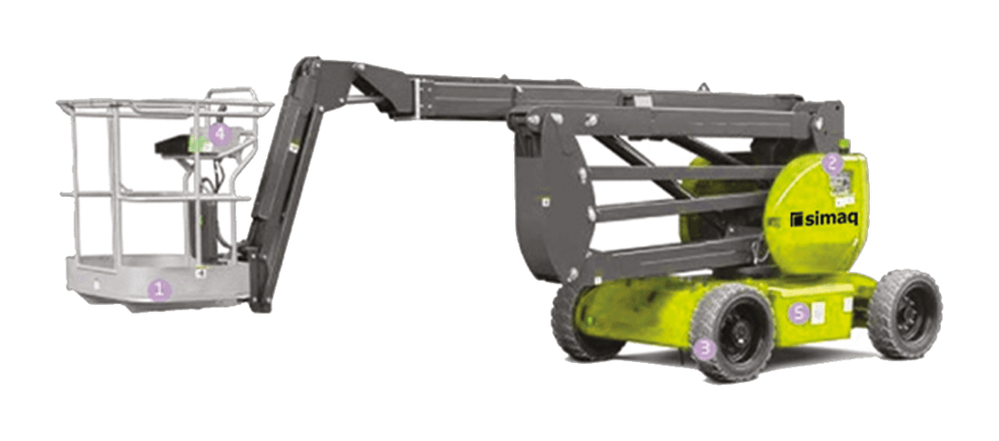 Plataforma articulada GTHZ170 (13.7 m)