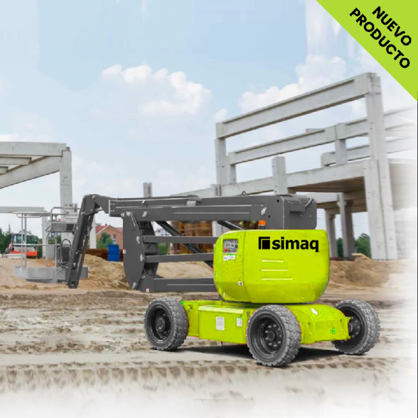Plataforma articulada GTHZ170 (13.7 m) — El equipo real