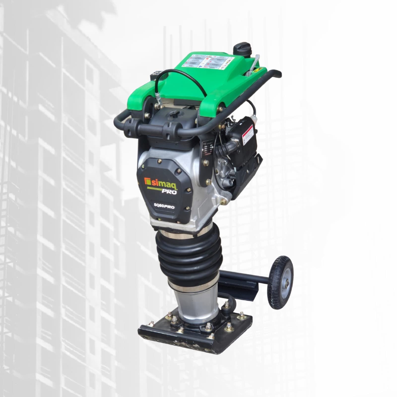 Apisonador SIMAQ SQ60 PRO — El equipo real